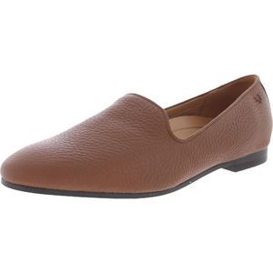 Vionic Womens Willa II Brown Leather Slip On Orthoheel Loafers Shoes NWT